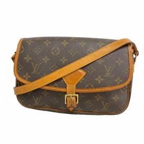 Louis Vuitton Monogram Sologne Shoulder Bag M42250 Brown Women's