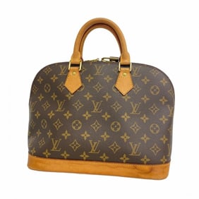 Louis Vuitton Monogram Alma Handbag M51130 Brown Women's