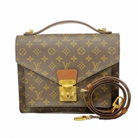 Louis Vuitton Monogram Monceau 28 Handbag M51185 Brown 2-Way Bag for Women