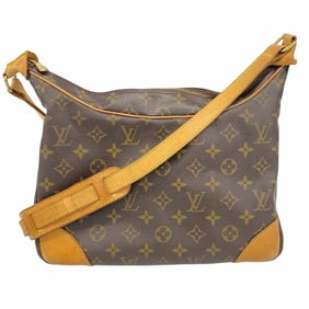 Louis Vuitton Monogram Boulogne 30 Shoulder Bag M51265 Brown Women's