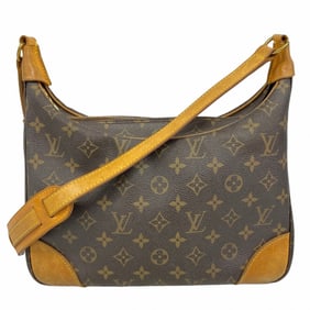 Louis Vuitton Monogram Boulogne 30 Shoulder Bag M51265 Brown Women's