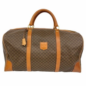 Celine Boston Bag, Macadam Brown, Women's