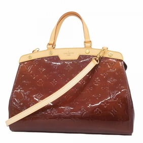 Louis Vuitton Vernis MM M91690 Rouge Fauvist 2-way handbag for women