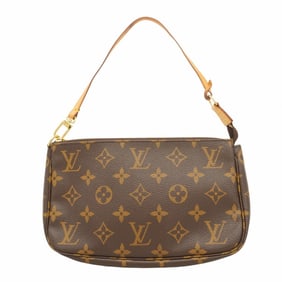 Louis Vuitton Monogram Pochette Accessoires M51980 Brown Women's Bag/Pouch