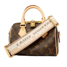Louis Vuitton Monogram Speedy Bandouliere 20 Handbag M46222 Brown 2-Way Bag for Women