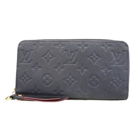 Louis Vuitton Monogram Empreinte Zippy Wallet M62121 Marine Rouge Women's Long
