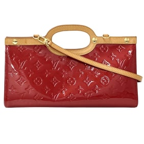 Louis Vuitton Monogram Vernis Women's Handbag/Shoulder Bag, Roxbury Drive Pomme d'Amour, M91987,
