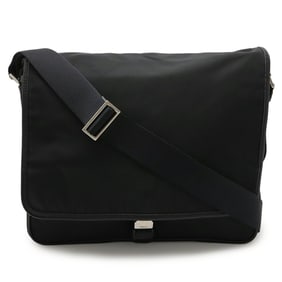 PRADA Prada Shoulder Bag Nylon Leather NERO Black V166