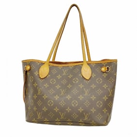 Louis Vuitton Monogram Neverfull PM Tote Bag M40155 Brown Women's