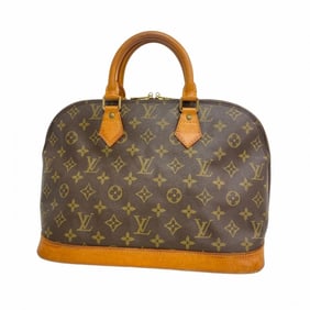 Louis Vuitton Monogram Alma Handbag M51130 Brown Women's