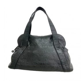 Chanel Unlimited Tote Bag, Lambskin, Black, Women's