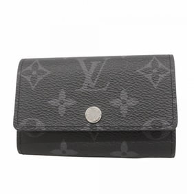 Louis Vuitton Monogram Eclipse Multicle 6 Key Case M82603 Black Men's