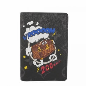 Louis Vuitton Monogram Eclipse Organizer de Poche M80911, Black/Multicolor, Men's