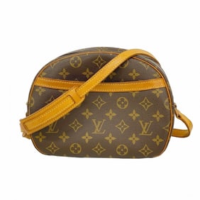 Louis Vuitton Monogram Blois Shoulder Bag M51221 Brown Women's