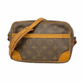 Louis Vuitton Monogram Trocadero 24 Shoulder Bag M51276 Brown Women's