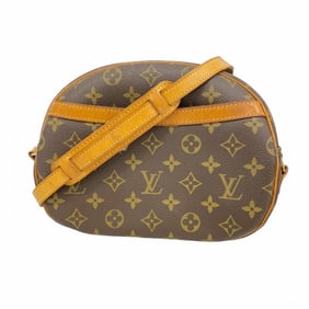 Louis Vuitton Monogram Blois Shoulder Bag M51221 Brown Women's