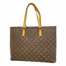 Louis Vuitton Monogram Luco Tote Bag M51155 Brown Women's