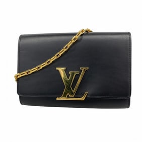 Louis Vuitton Shoulder Bag Pochette Louise MM M41279 Noir Women's
