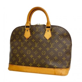 Louis Vuitton Monogram Alma Handbag M51130 Brown Women's