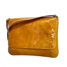 Louis Vuitton Vernis Thompson Street Shoulder Bag M91008 Beige Women's