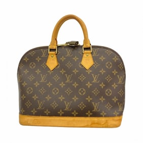 Louis Vuitton Monogram Alma Handbag M51130 Brown Women's