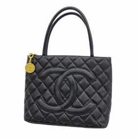 Chanel Reissue Tote Bag, Caviar Skin, Black, Women's