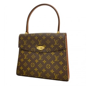Louis Vuitton Monogram Malesherbes M51379 Handbag, Brown, Women's