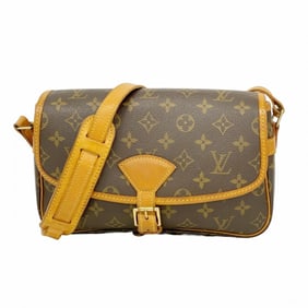 Louis Vuitton Monogram Sologne Shoulder Bag M42250 Brown Women's