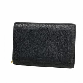 Louis Vuitton Monogram Empreinte Portefeuille M80151 Noir Women's Wallet