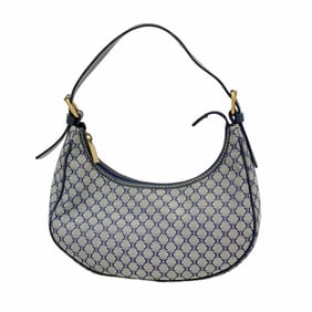 Celine handbag in navy Macadam canvas for women