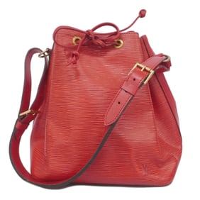Louis Vuitton Epi Petit Noe Shoulder Bag M44107 Castilian Red for Women