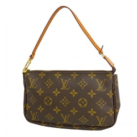 Louis Vuitton Monogram Pochette Accessoires M51980 Brown Women's Bag/Pouch