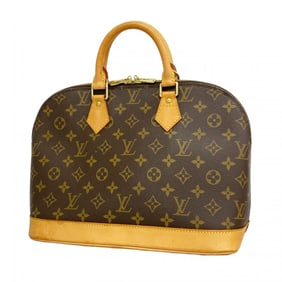 Louis Vuitton Monogram Alma Handbag M51130 Brown Women's