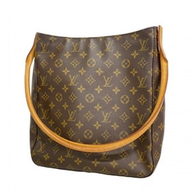 Louis Vuitton Monogram Looping GM Shoulder Bag M51145 Brown Women's