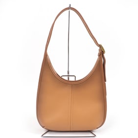 COACH C2265 Ergo Leather Handbag, One-Shoulder Bag, Brown, Women's