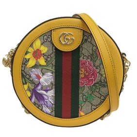 Like new Gucci GG Blooms Flora Ophidia Marmont Round Shoulder Bag 550618 520981