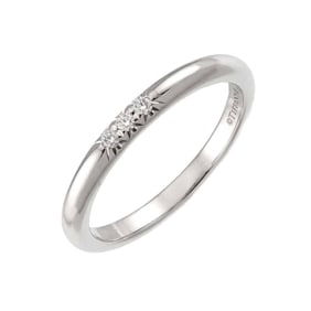 Tiffany & Co. Forever 8 Diamond Ring, 2mm Wide, Platinum