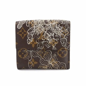 Louis Vuitton Monogram Danteir Porte Monnaie Billets Cartes Credit W Trifold Wallet Argent M95396