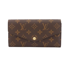 Louis Vuitton Monogram Sarah Wallet, Bifold, Brown, M60531, RFID Wallet