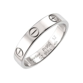 Cartier Mini Love #52 Ring, Platinum