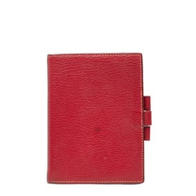 Hermès Agenda GM Planner Cover, Red/Orange Chevre, Women's, HERMES