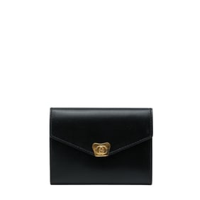 Gucci - Black Leather Notebook Cover 031 379 4328 Women's GUCCI
