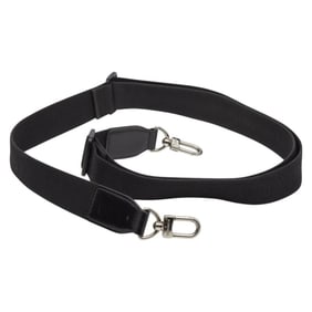 Louis Vuitton shoulder strap, black canvas, women's LOUIS VUITTON