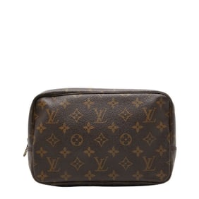 Louis Vuitton Monogram Truss Toilette 23 Second Bag/Clutch Bag M47524 Brown Women's LOUIS VUITTON