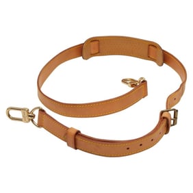 Louis Vuitton shoulder strap, beige leather, women's LOUIS VUITTON
