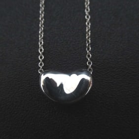 Tiffany & Co. Elsa Peretti Beans Necklace Pendant 925SV Silver Women's
