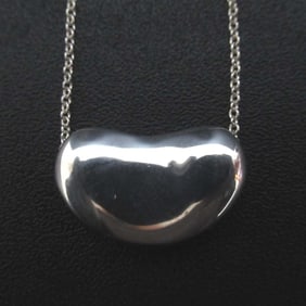 Tiffany & Co. Elsa Peretti Beans Necklace Pendant 925SV Silver Women's