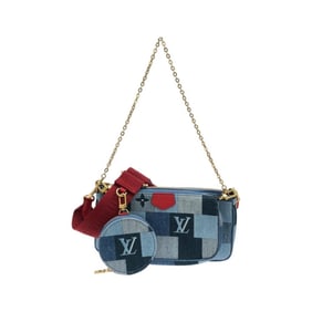Louis Vuitton Denim Monogram Multi Pochette Accessoires M44990 Shoulder Bag