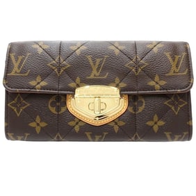 LOUIS VUITTON Monogram Long Wallet M66556, Portefeuille Sarah Etoile Brown, Women's, 181836