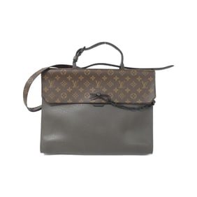 Louis Vuitton Monogram + Taiga Robusto Briefke 2020AW M30591 Handbag
